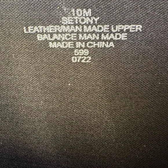 NEW EASY SPIRIT Black Leather Knee Boots Sz 10 Round Toe Block Heel Side Zip - Picture 12 of 12